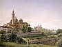 Padova-S.Giustina e S.Antonio,1843.(di Jakob Alt,presso Albertina Museum,Wien (Adriano Danieli))